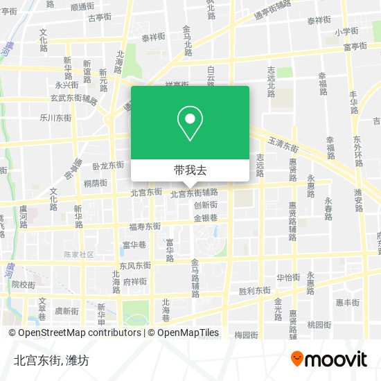 北宫东街地图