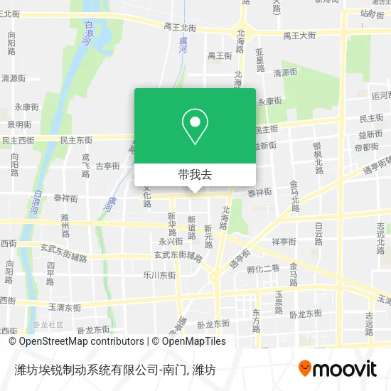 潍坊埃锐制动系统有限公司-南门地图