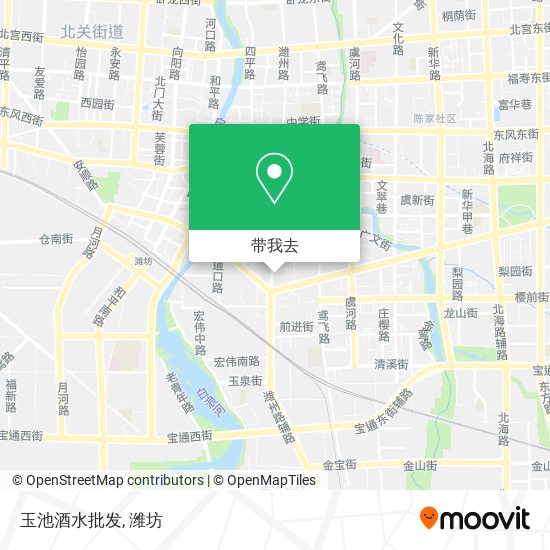 玉池酒水批发地图