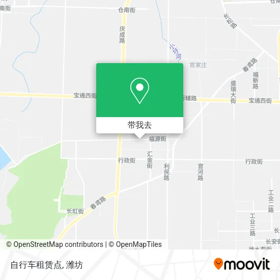 自行车租赁点地图