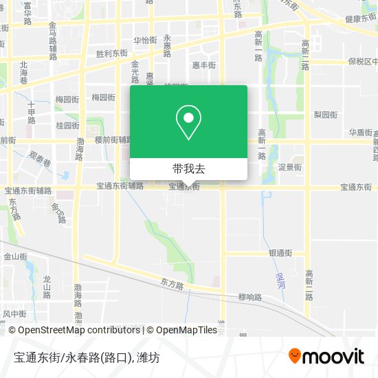 宝通东街/永春路(路口)地图