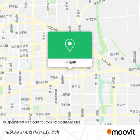 东风东街/永春路(路口)地图
