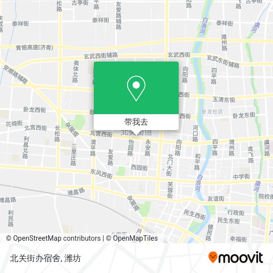 北关街办宿舍地图