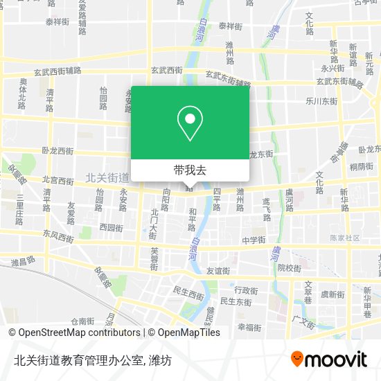 北关街道教育管理办公室地图