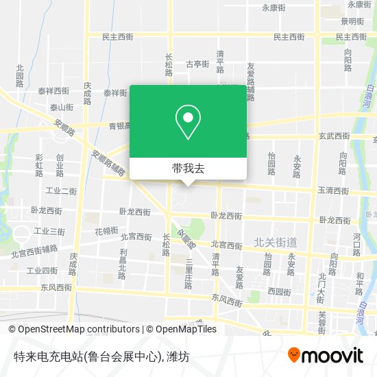 特来电充电站(鲁台会展中心)地图
