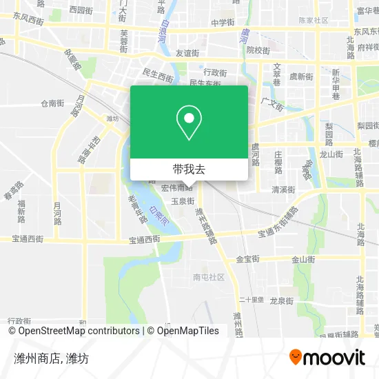 潍州商店地图