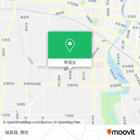 福新路地图