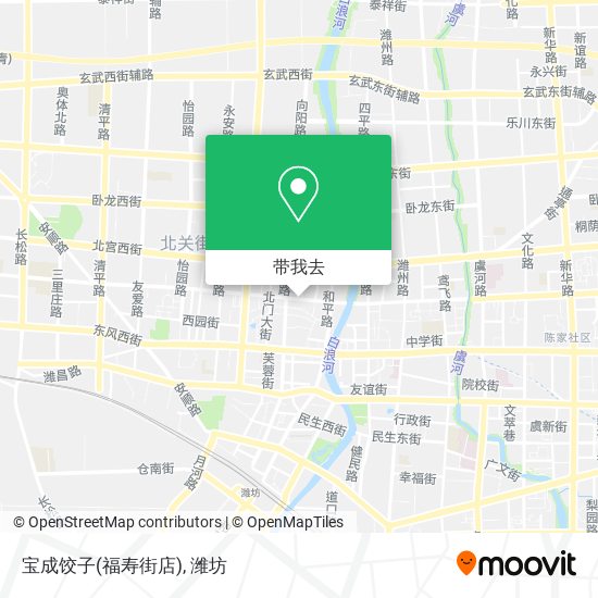 宝成饺子(福寿街店)地图