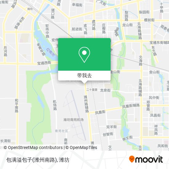 包满溢包子(潍州南路)地图