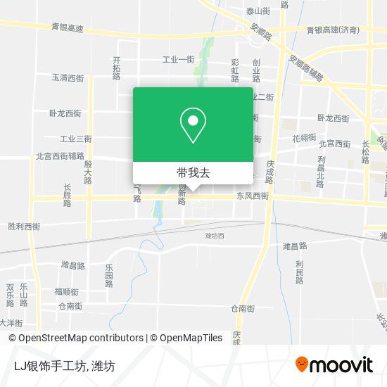 LJ银饰手工坊地图