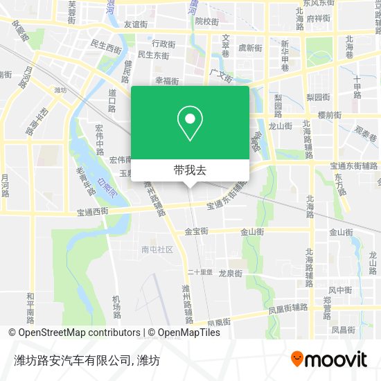 潍坊路安汽车有限公司地图