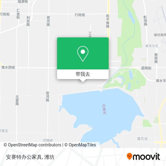 安赛特办公家具地图