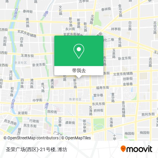 圣荣广场(西区)-21号楼地图