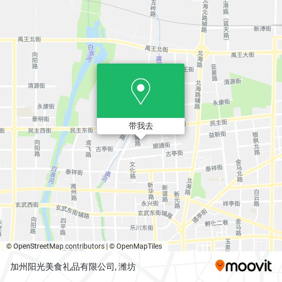 加州阳光美食礼品有限公司地图