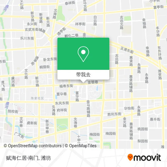 赋海仁居-南门地图