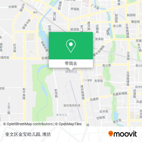 奎文区金宝幼儿园地图