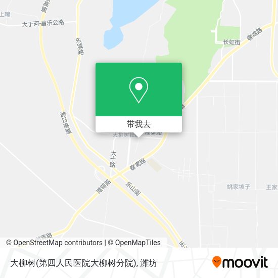 大柳树(第四人民医院大柳树分院)地图