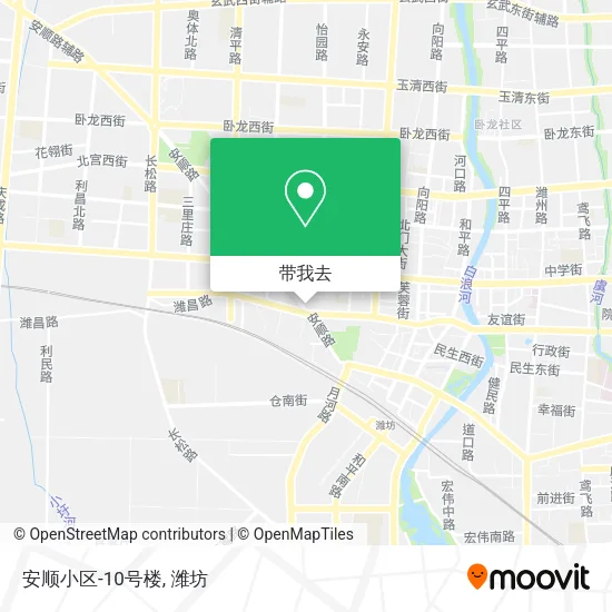 安顺小区-10号楼地图