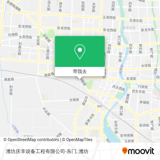 潍坊庆丰设备工程有限公司-东门地图