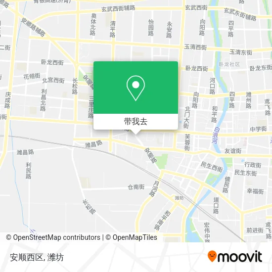 安顺西区地图