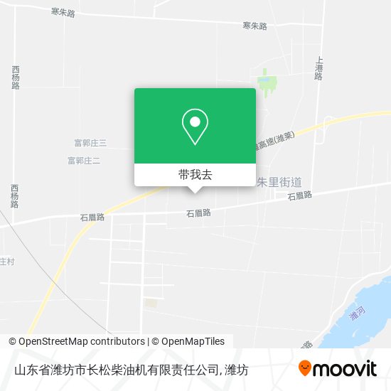 山东省潍坊市长松柴油机有限责任公司地图