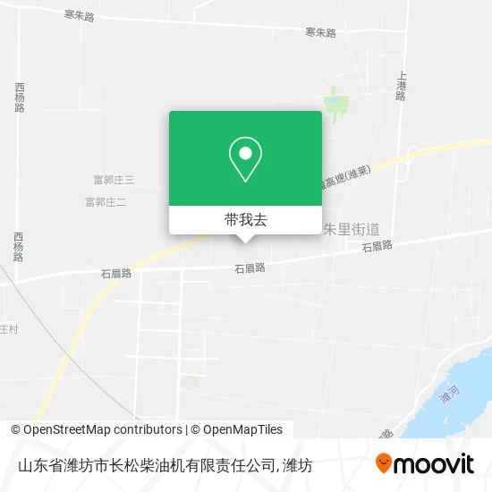 山东省潍坊市长松柴油机有限责任公司地图