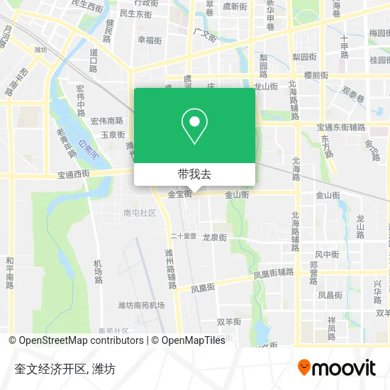 奎文经济开区地图
