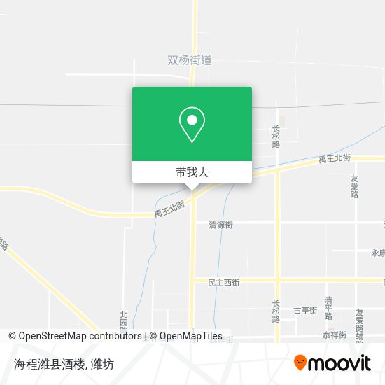 海程潍县酒楼地图