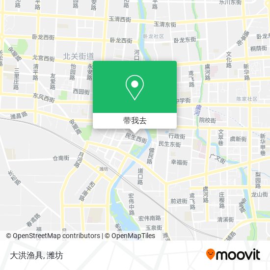 大洪渔具地图