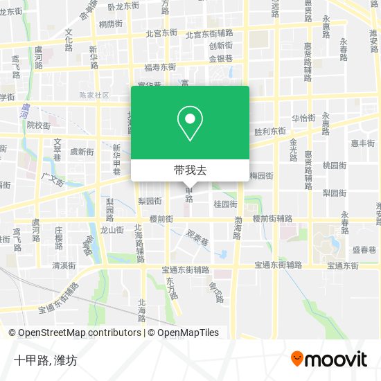 十甲路地图