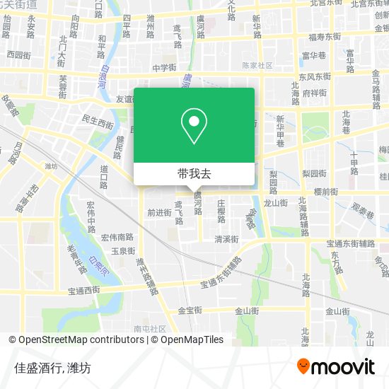 佳盛酒行地图
