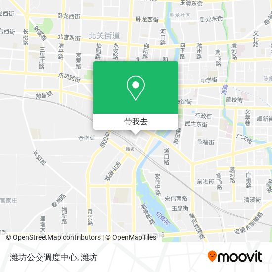 潍坊公交调度中心地图