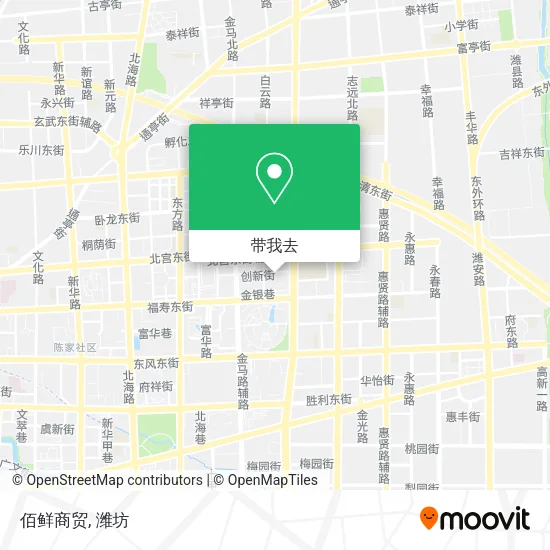 佰鲜商贸地图