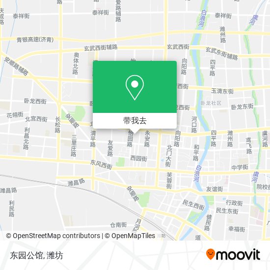 东园公馆地图