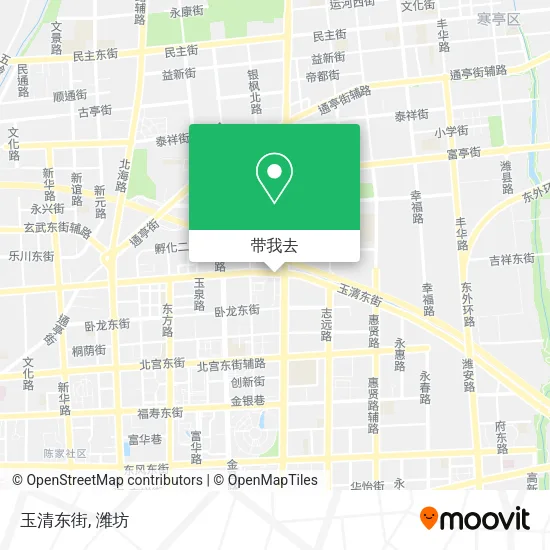玉清东街地图