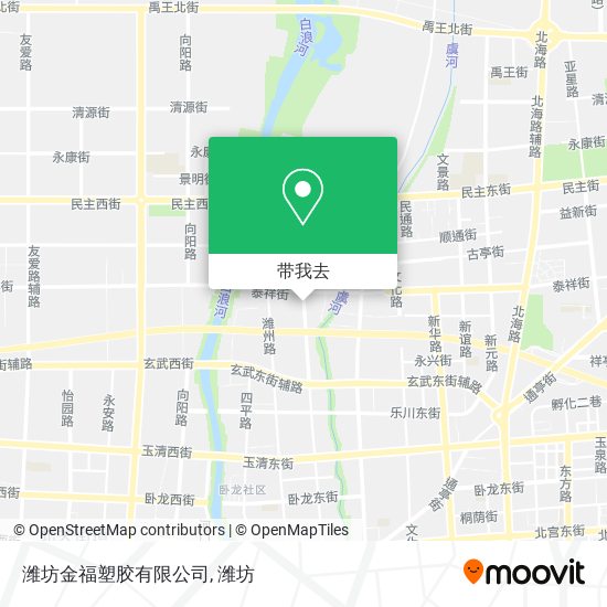 潍坊金福塑胶有限公司地图