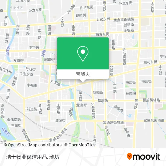 洁士物业保洁用品地图