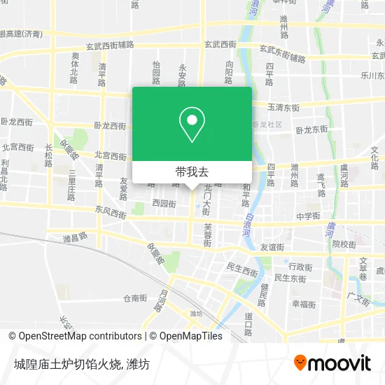 城隍庙土炉切馅火烧地图