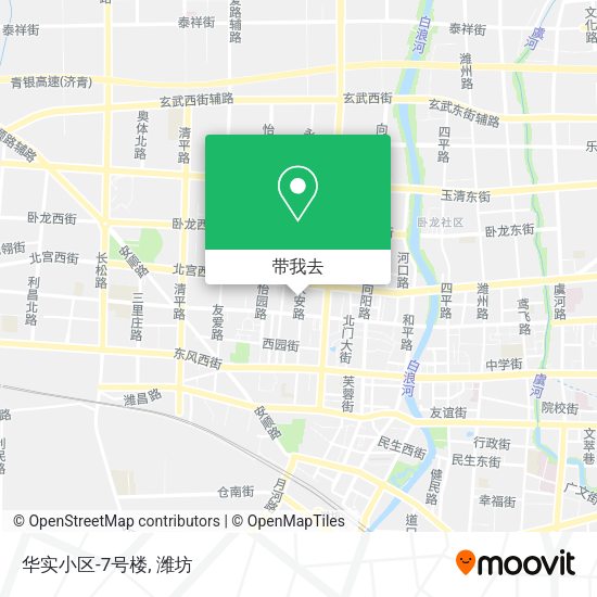 华实小区-7号楼地图