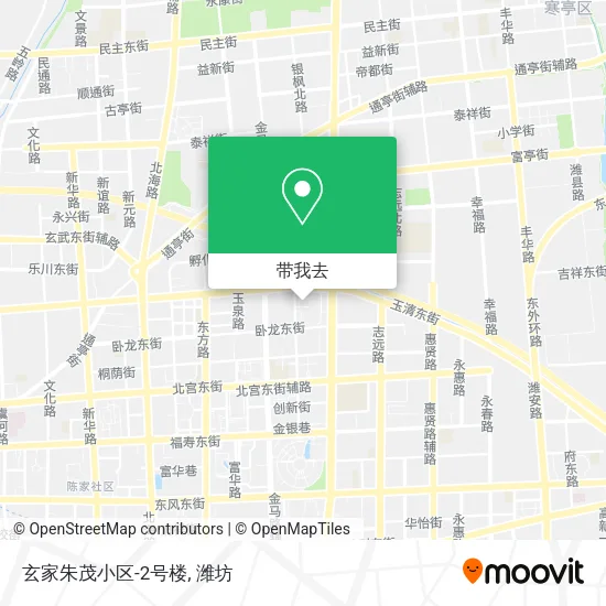 玄家朱茂小区-2号楼地图