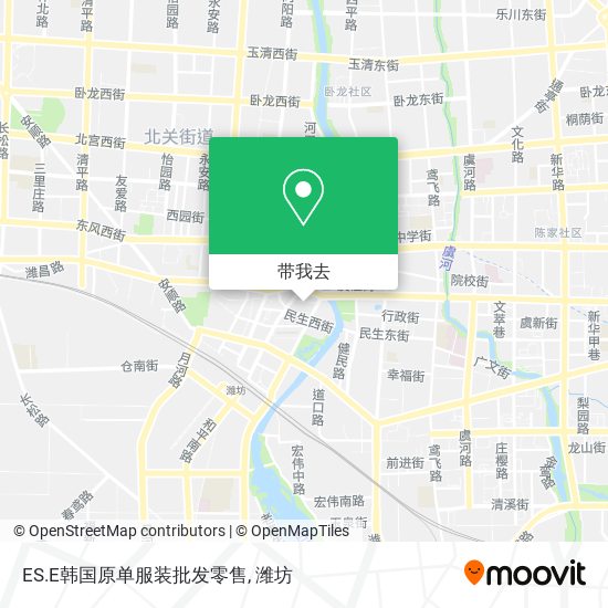 ES.E韩国原单服装批发零售地图