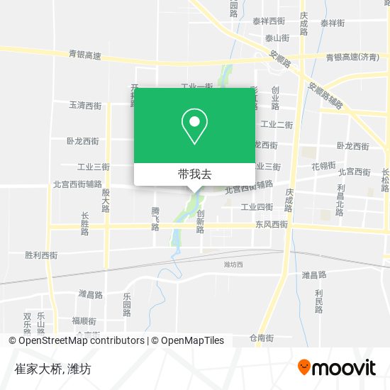 崔家大桥地图