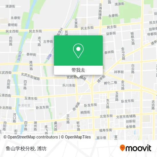 鲁山学校分校地图