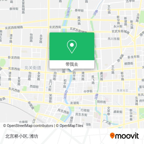 北宫桥小区地图