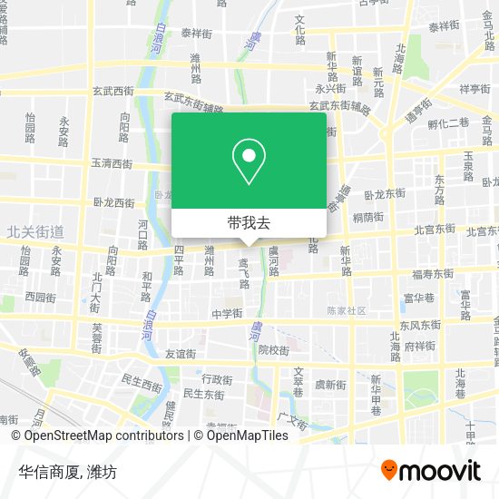 华信商厦地图