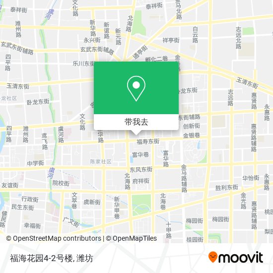 福海花园4-2号楼地图