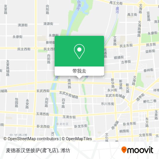 麦德基汉堡披萨(鸢飞店)地图