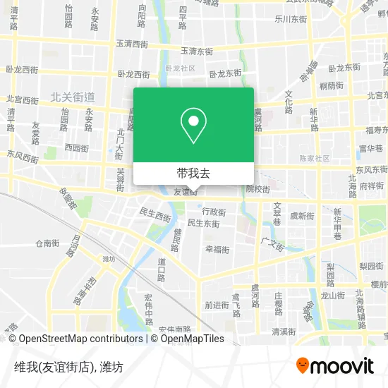 维我(友谊街店)地图