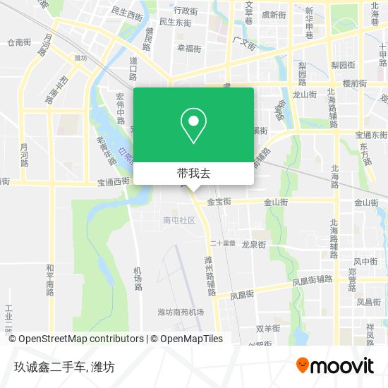 玖诚鑫二手车地图