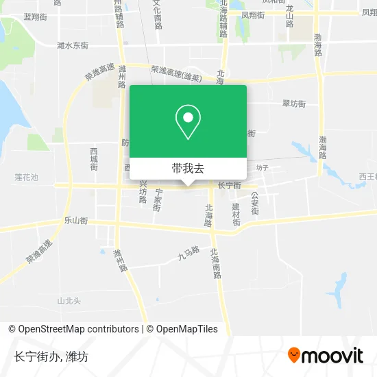 长宁街办地图